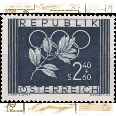 Briefmarken Österreich Olympiade #10060 (1000x777)