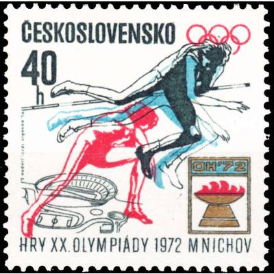 Briefmarken Tschechoslowakei Olympiade #10071 (800x793)