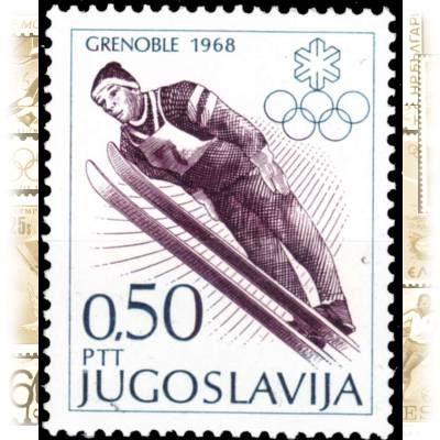 Briefmarken Jugoslawiens Olympiade #10086 (700x845)