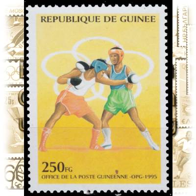 Briefmarken Guinea Olympiade #10130 (600x791)