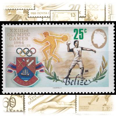 Briefmarken Belize Olympiade #10155 (800x508)
