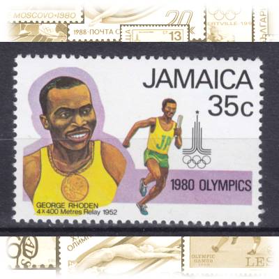 Briefmarken Jamaika Olympiade #10160 (800x559)