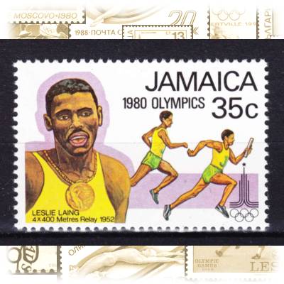 Briefmarken Jamaika Olympiade #10162 (800x581)
