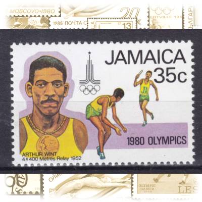 Briefmarken Jamaika Olympiade #10163 (800x573)