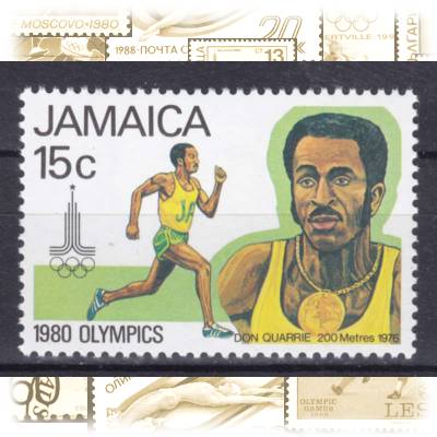 Briefmarken Jamaika Olympiade #10164 (800x577)