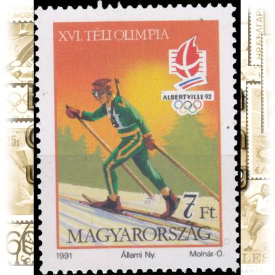 Ungarn MAGYARORSZAG Olympiade 1992 Briefmarken #10335 (700x928)