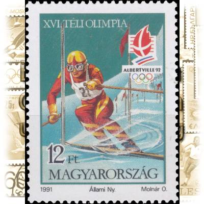 Ungarn MAGYARORSZAG Olympiade 1992 Briefmarken #10336 (700x924)