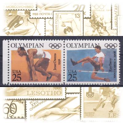 Briefmarken USA Olympiade 1990 #10341 (1200x499)