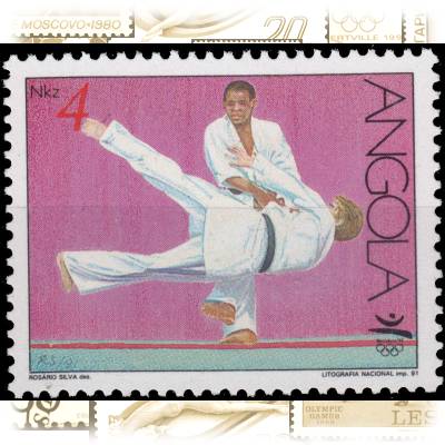 Angola Olympiade 1992 Judo #10357 (800x643)
