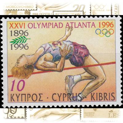 Briefmarken von Zypern zur Olympiade 1996 #10376 (800x606)