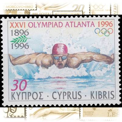 Briefmarken von Zypern zur Olympiade 1996 #10379 (800x608)