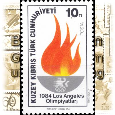 Briefmarken Olympiade Türkisch-Zypern bzw. ... #10522 (600x923)