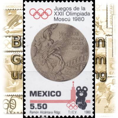Mexiko Olympiade Briefmarken 1980 #10672 (783x1283)
