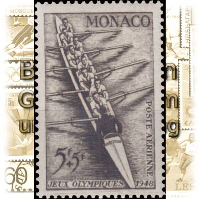 Briefmarken Monaco 1948 Olympiade London #10845 (600x907)