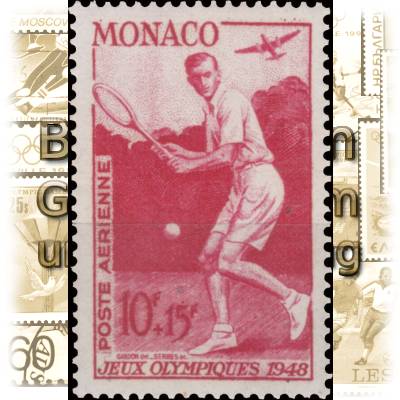 Briefmarken Monaco 1948 Olympiade London #10847 (600x906)