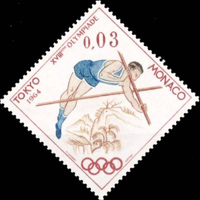 Monaco Olympiade 1964 #10853 (800x801)