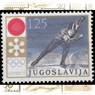 Jugoslawien Olympiade 1972 Eisschnelllauf #10859 (800x631)