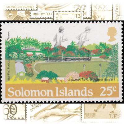 Australien Salomonen-Inseln 1984  Briefmarke ... #10880 (800x535)