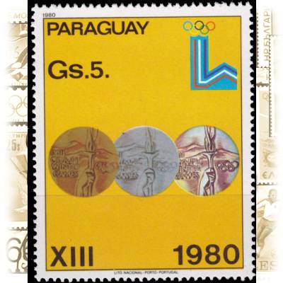 Paraguay Olympiade Briefmarke #10965 (700x866)