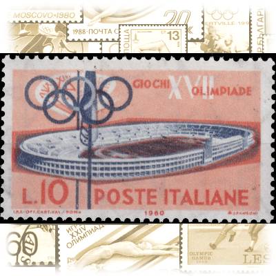 Briefmarken 1960 von Italien zur Olympiade in Rom #10983 (800x493)