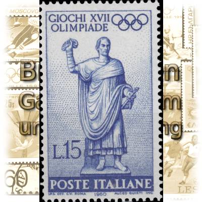 Briefmarken 1960 von Italien zur Olympiade in Rom #10984 (700x1145)