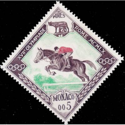Briefmarken 1960 von Monaco zur Olympiade #11004 (900x895)
