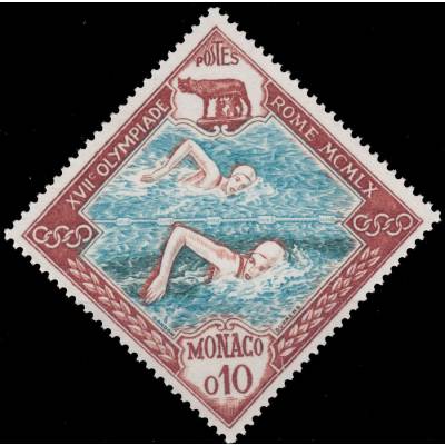 Briefmarken 1960 von Monaco zur Olympiade #11005 (900x894)