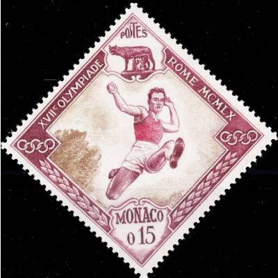 Briefmarken 1960 von Monaco zur Olympiade #11006 (900x903)