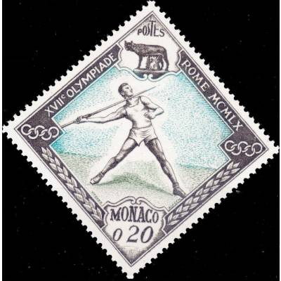 Briefmarken 1960 von Monaco zur Olympiade #11007 (900x911)