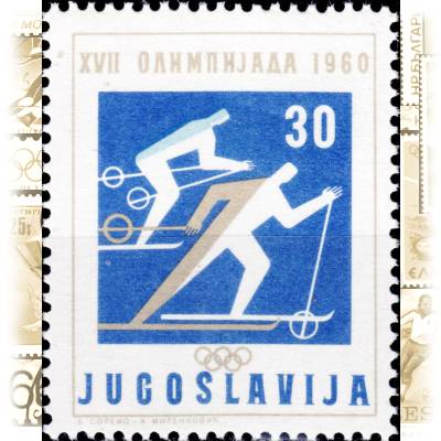 Briefmarken Jugoslawien Olympiade 1960 Rom - Italien #11013 (700x862)