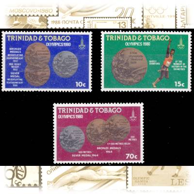 Briefmarkensatz Trinidad und Tobago Olympischen ... #11024 (1500x1063)