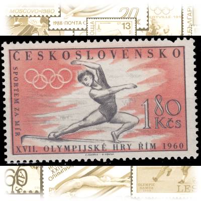Briefmarken 1960 von der Tschechoslowakei zur ... #11149 (800x517)