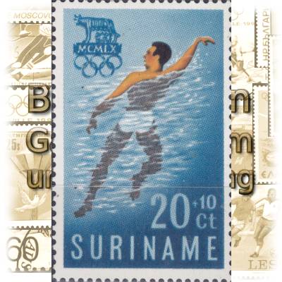 Briefmarken Suriname Olympiade in Rom 1960 #11293 (600x940)