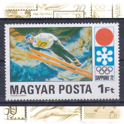 Briefmarkensatz Ungarn olympischen Winterspiele ... #11315 (800x569)