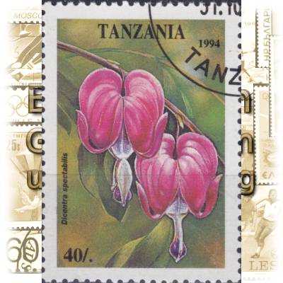 Tansania Blumen Briefmarken #11597 (600x850)