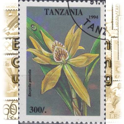 Tansania Blumen Briefmarken #11602 (600x850)