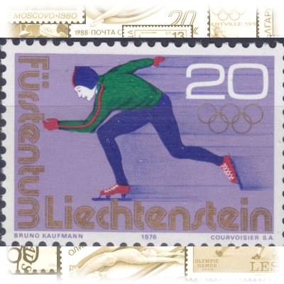 Liechtenstein Briefmarke Eisschnelllauf #11605 (800x589)