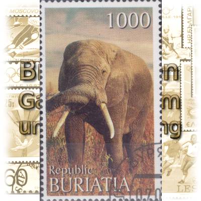 Buriatia Briefmarken Tiere Elefanten 1000 #11747 (600x986)