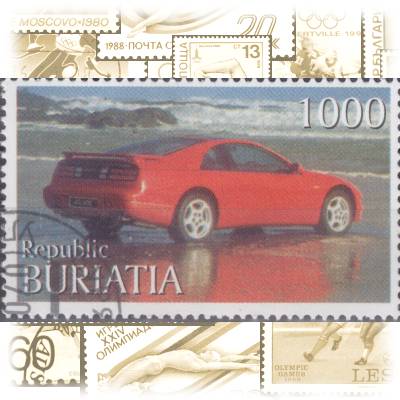 Republik Buriatia Cinderella Briefmarke Automobile ... #11757 (800x487)