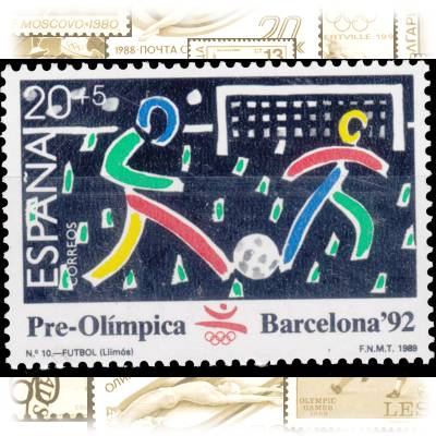 Briefmarken mit Fußball Sport #11802 (800x584)