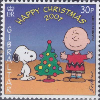 Briefmarken mit Snoopy von Gibraltar 2001 #11885 (800x800)