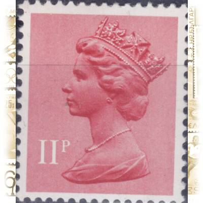 Freimarken Großbritannien 1976 mit Königin ... #11921 (600x708)
