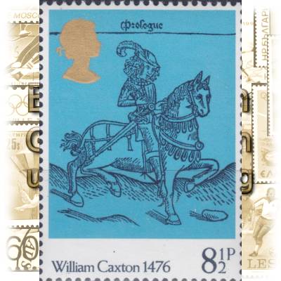 Briefmarkensatz 500 Jahre Buchdruck in England #11940 (600x834)