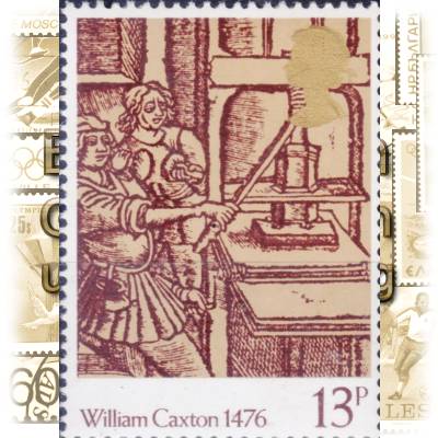 Briefmarkensatz 500 Jahre Buchdruck in England #11943 (600x819)