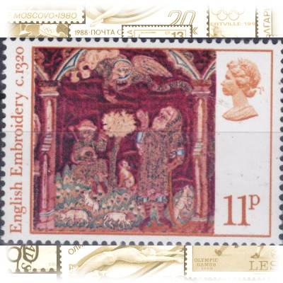 Briefmarken zu Weihnachten 1976 von Großbritannien #11946 (600x441)