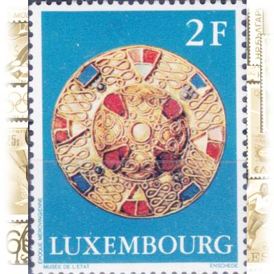 Briefmarken Archäologie von Luxemburg 1976 #11971 (600x753)