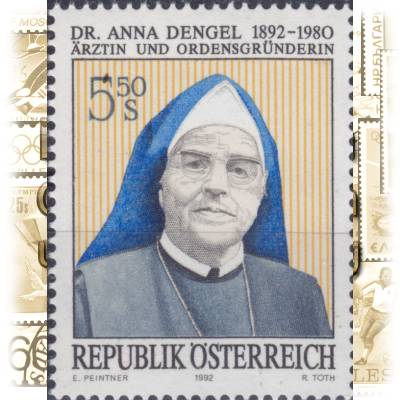 Briefmarken mit Personen aus Österreich #12090 (600x784)