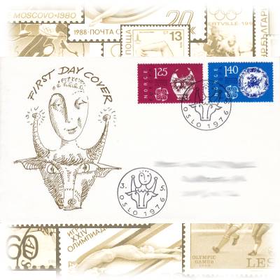 Norwegen Ersttagsbrief/FDC 1976 Europa CETP Kunsthandwerk #12575 (800x475)