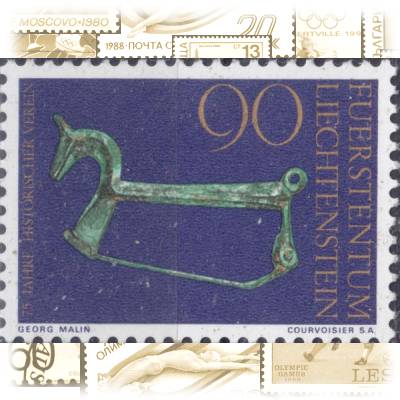 Beispiel einer Briefmarke aus Liechtenstein 1976 #13097 (600x428)