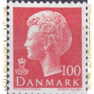 Freimarken von Dänemark 1976, Königin ... #13150 (600x699)